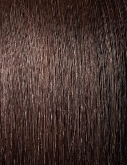 Outre - 5x5 Lace Closure Wig - Human Hair Blend - Peruvian Water Wave 24" (DARK BROWN 2) - Image 6