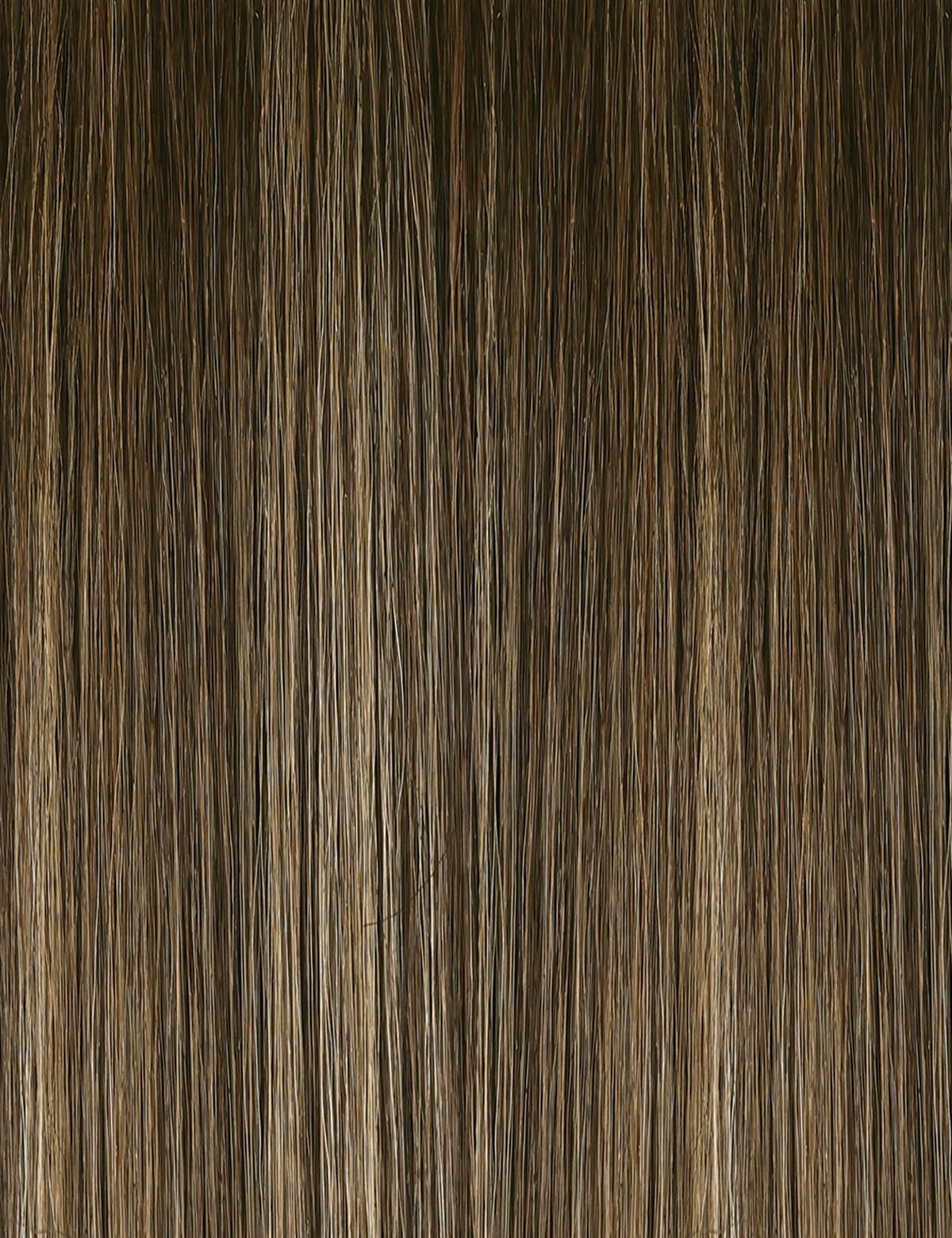 Outre 6X5 Pre-Cut Lace Closure Wig - Human Hair Blend - Dominican Curly 22" (ASH BROWN MELT) - Image 9