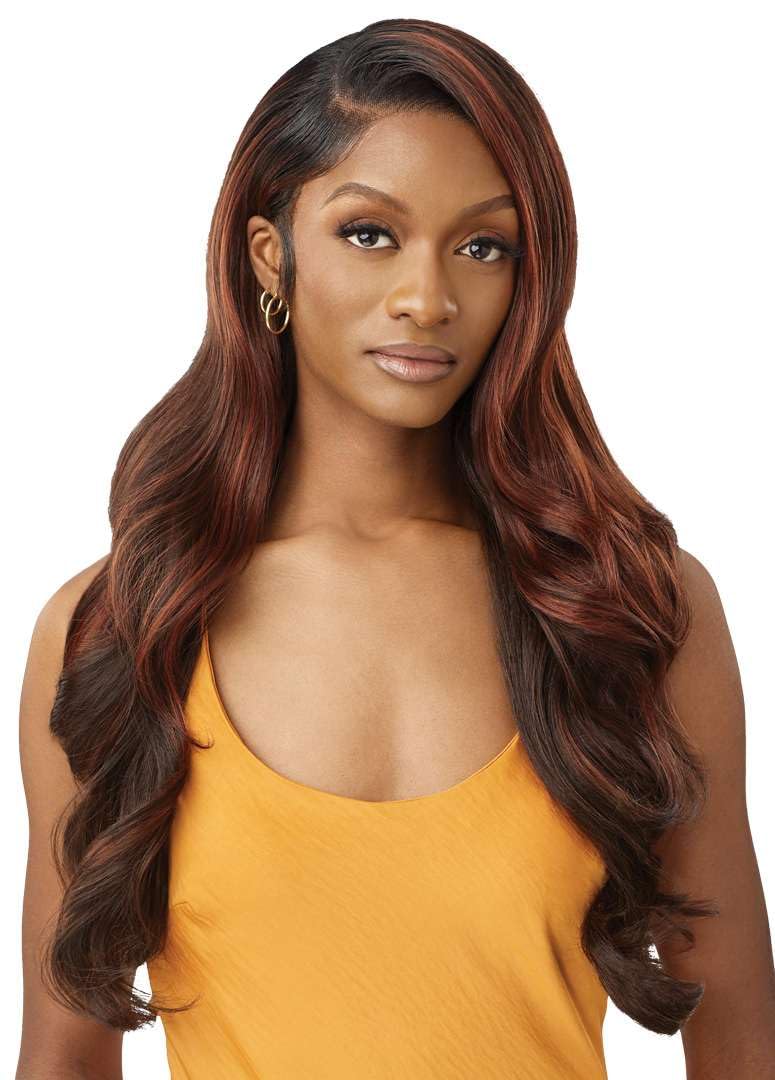 Outre Airtied 100% Fully Hand-Tied Wig - Human Hair Blend - Glam Waves 28" (2) - Image 3
