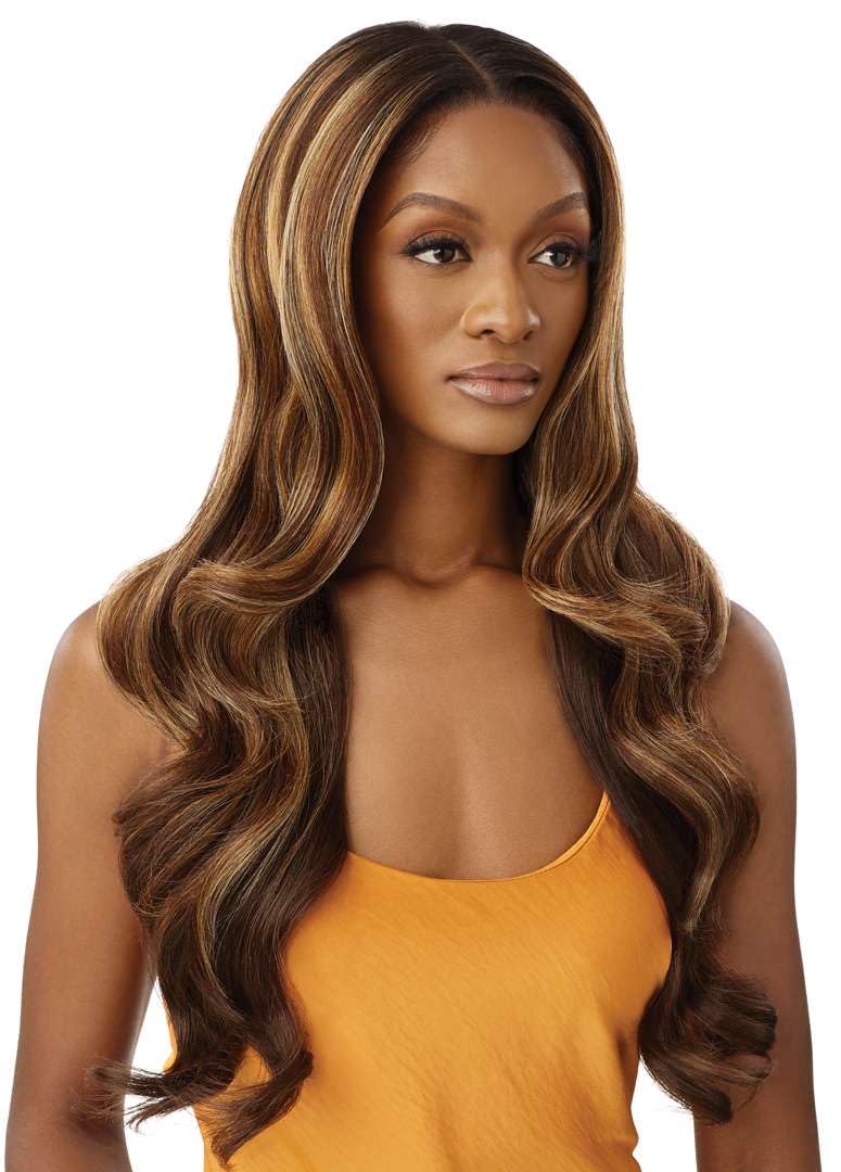 Outre Airtied 100% Fully Hand-Tied Wig - Human Hair Blend - Glam Waves 28" (2) - Image 4