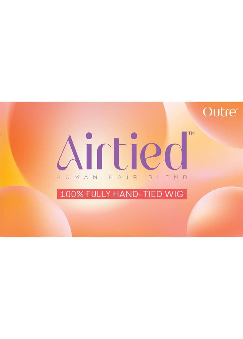 Outre Airtied 100% Fully Hand-Tied Wig - Human Hair Blend - Loose Deep 12" (CHOCOLATE SWIRL) - Image 8