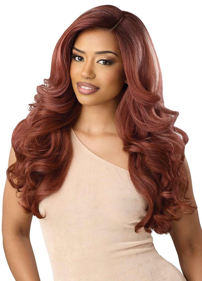 Outre Lace Front Wig - Neesha Soft & Natural - Neesha 211 (DARK BROWN 2) - Image 4