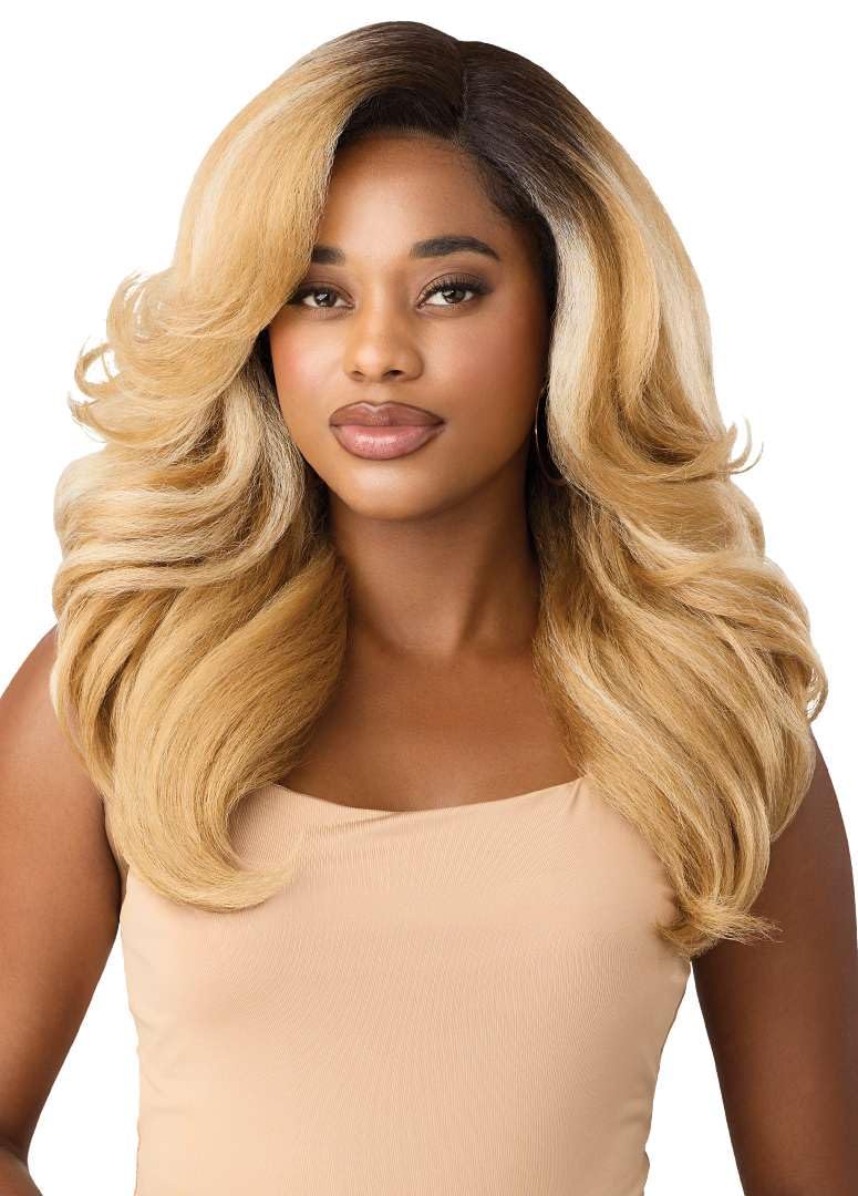 Outre Lace Front Wig - Neesha Soft & Natural - Neesha 212 (BLACK BERRY) - Image 3