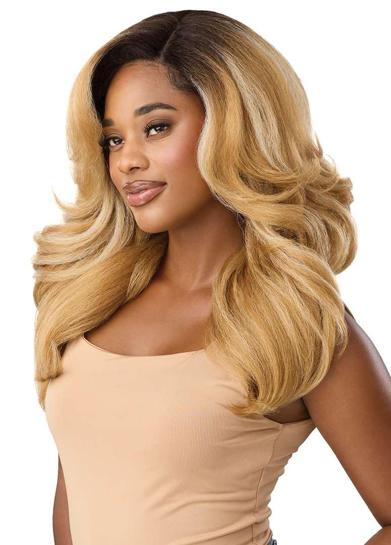 Outre Lace Front Wig - Neesha Soft & Natural - Neesha 212 (BLACK BERRY) - Image 5
