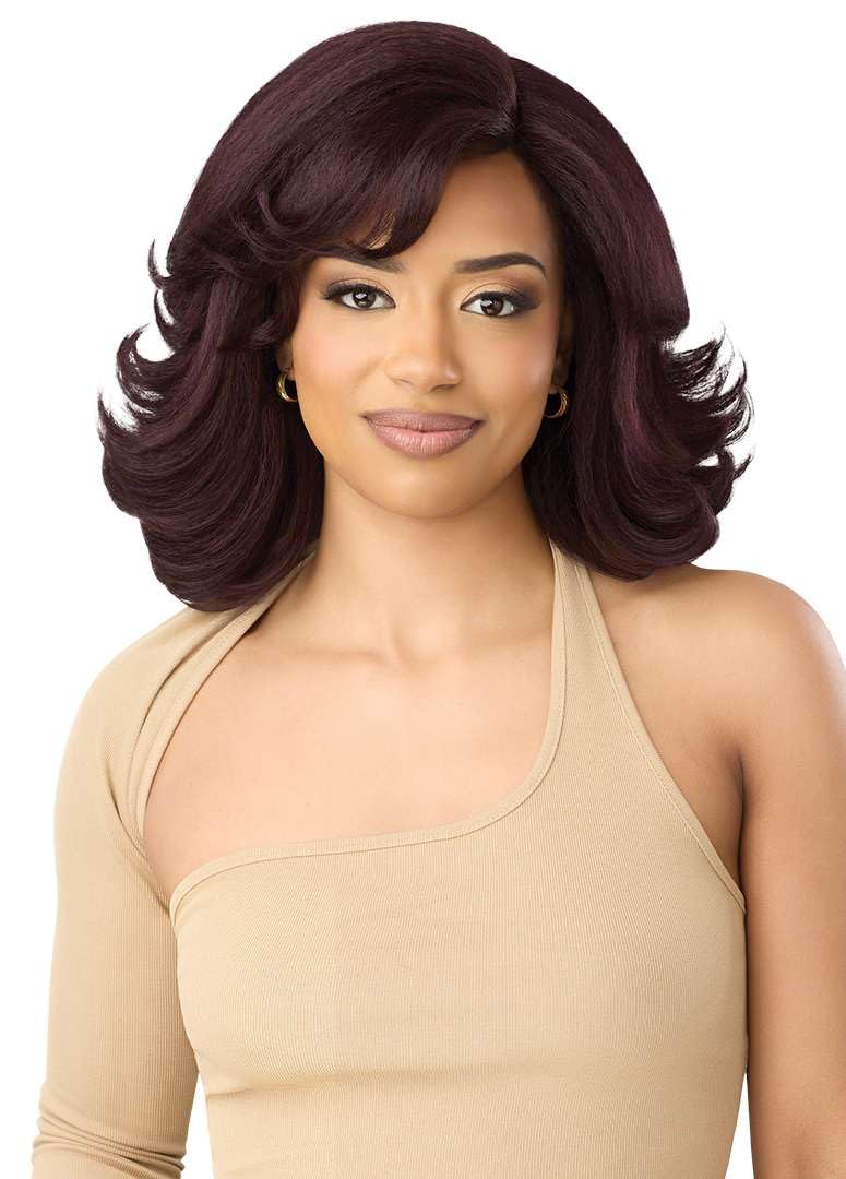 Outre Lace Front Wig - Neesha Soft & Natural - Neesha 213 (BLACK CHERRY) - Image 3