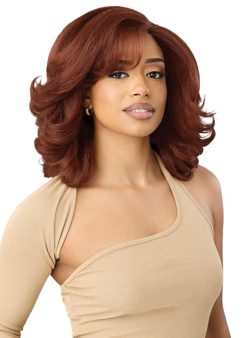 Outre Lace Front Wig - Neesha Soft & Natural - Neesha 213 (BLACK CHERRY) - Image 4