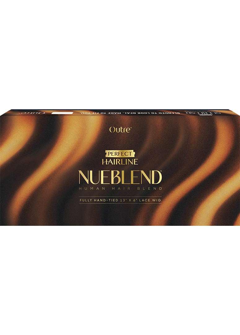 Outre Lace Front Wig - Perfect Hair Line 13X6 - NUEBLEND - Human Hair Blend - Straight 34" (AUBURN) - Image 8