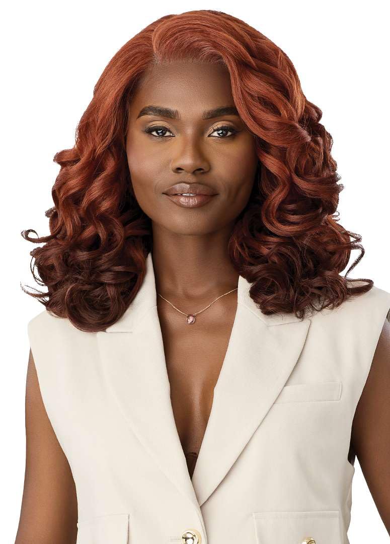 Outre Lace Front Wig - Perfect Hair Line 13X6 - OnVybes - OnVybe 7 (CHERRY COFFEE) - Image 3