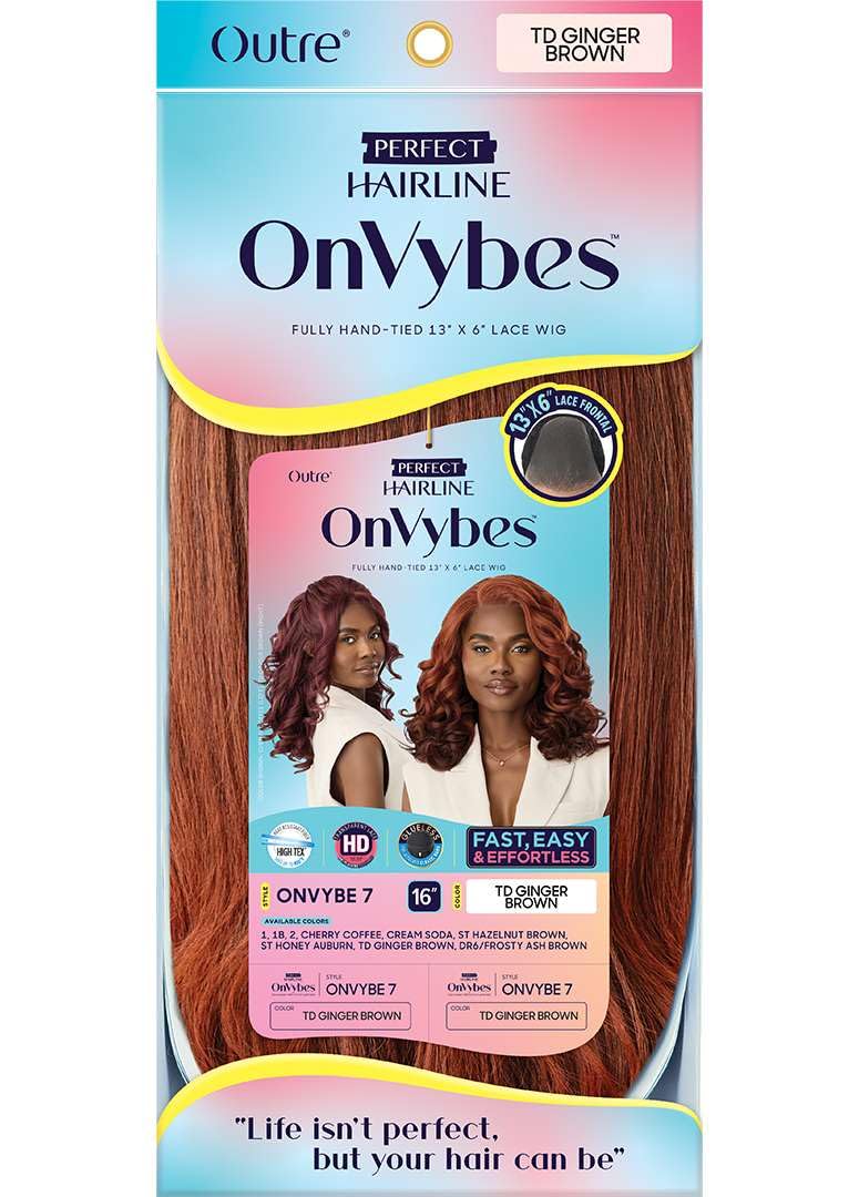 Outre Lace Front Wig - Perfect Hair Line 13X6 - OnVybes - OnVybe 7 (CHERRY COFFEE) - Image 7