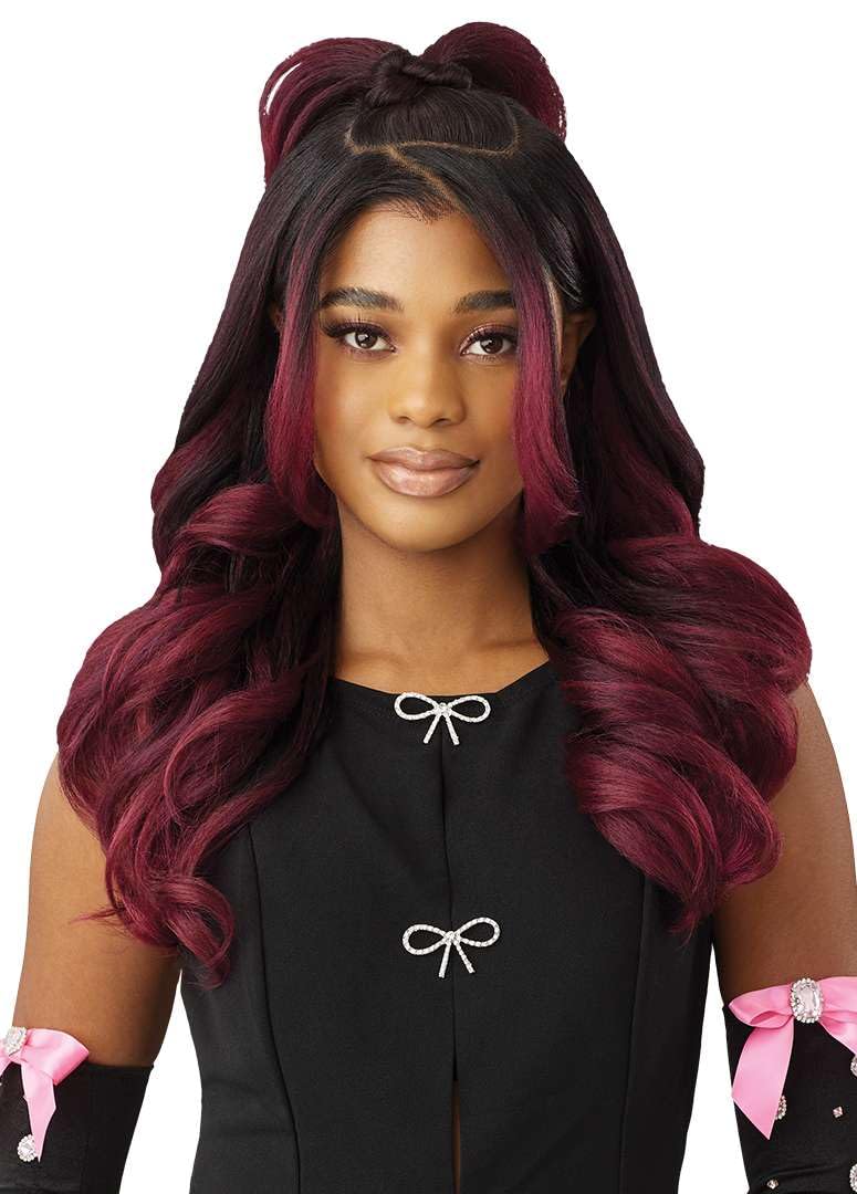 Outre Lace Front Wig - Perfect Hair Line 13X6 - True Frontal - Peak 704 (DARK BROWN 2) - Image 4