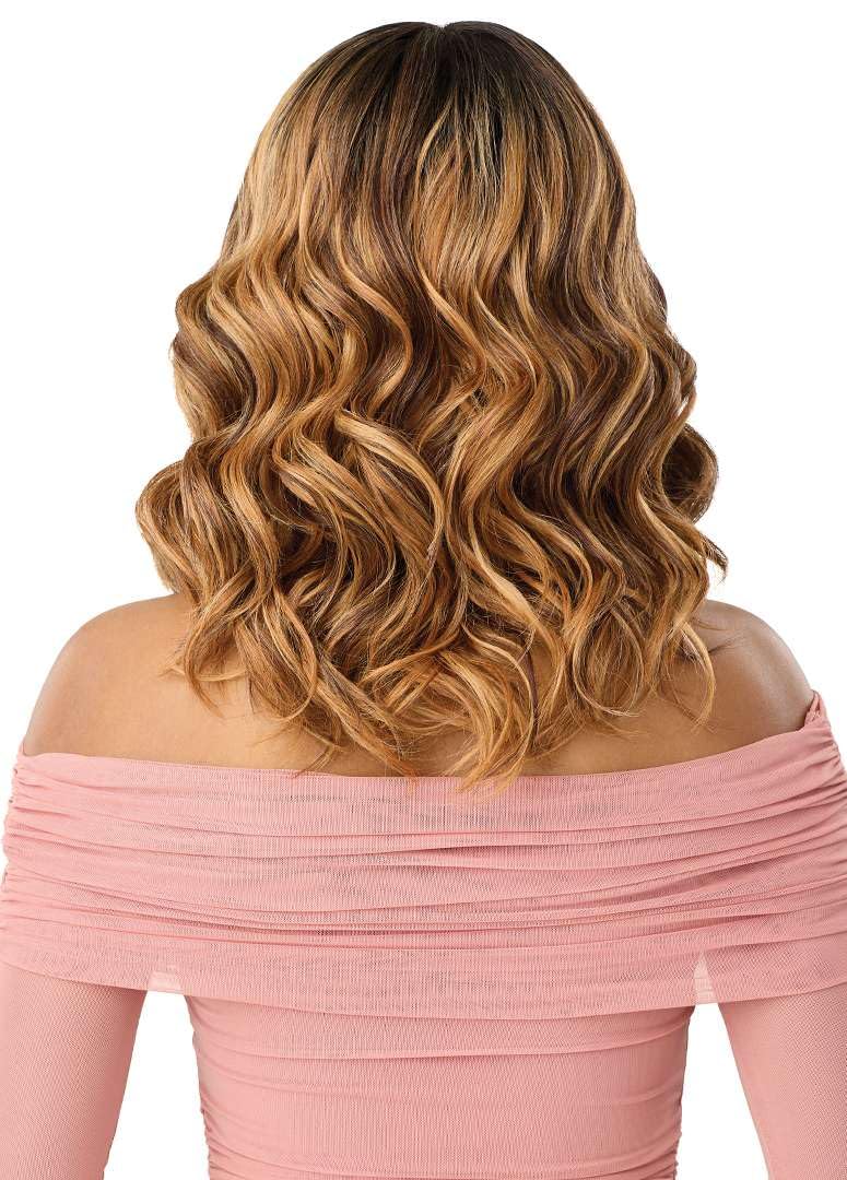 Outre Lace Front Wig -Perfect Hair Line 13X6 - True Frontal Peak 711 (DR CORAL PINK MELT) - Image 7