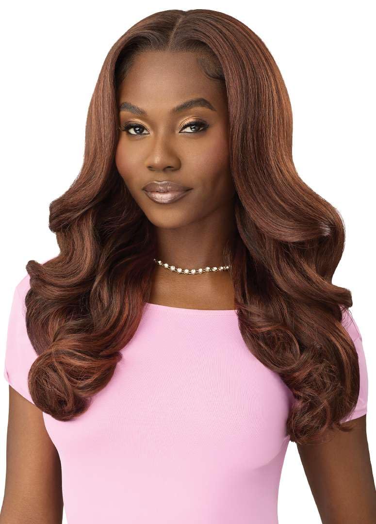 Outre Lace Front Wig - Perfect Hair Line 13X6 - True Frontal - Peak 710 (1B/UL JADE BLUE) - Image 4
