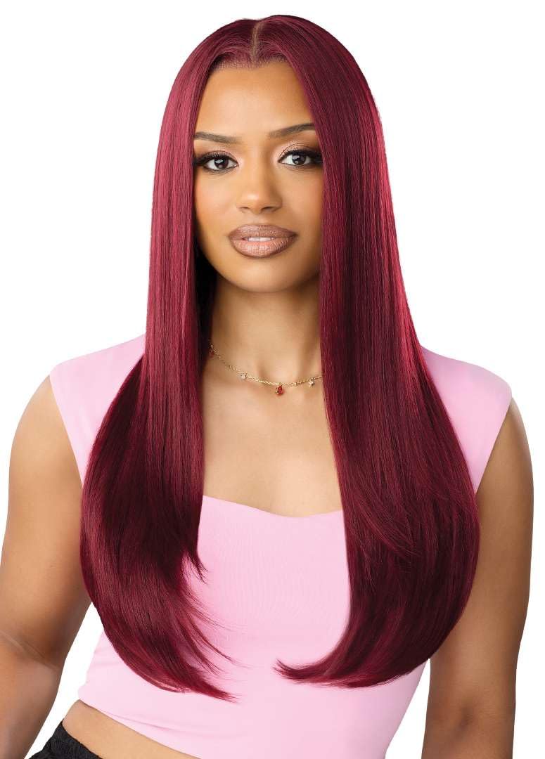 Outre Lace Front Wig - Perfect Hair Line 13X6 - True Frontal Peak 712 (3DR PURPLE LILAC MELT) - Image 3