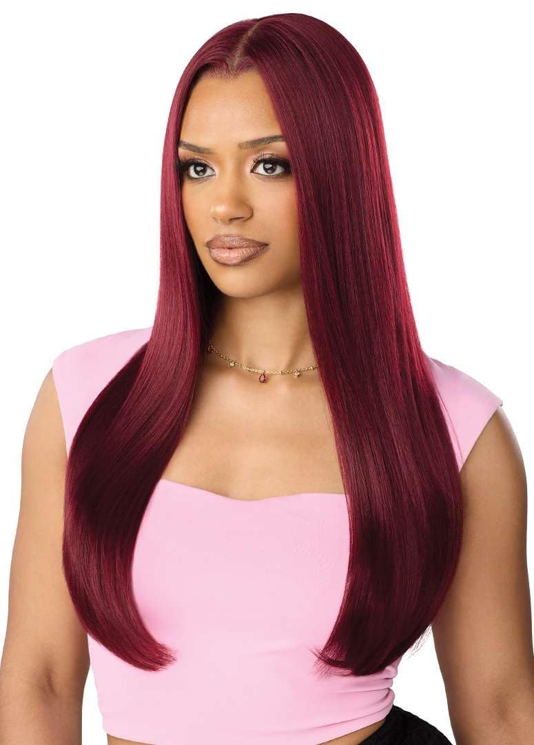 Outre Lace Front Wig - Perfect Hair Line 13X6 - True Frontal Peak 712 (3DR PURPLE LILAC MELT) - Image 6