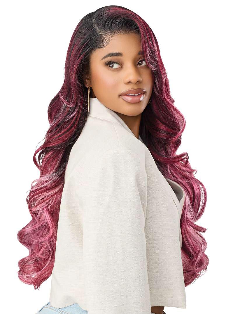 Outre Lace Front Wig - Perfect Hair Line - OnVybes - OnVybe 1 (DARK BROWN 2) - Image 4