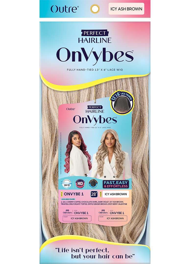 Outre Lace Front Wig - Perfect Hair Line - OnVybes - OnVybe 1 (DARK BROWN 2) - Image 7