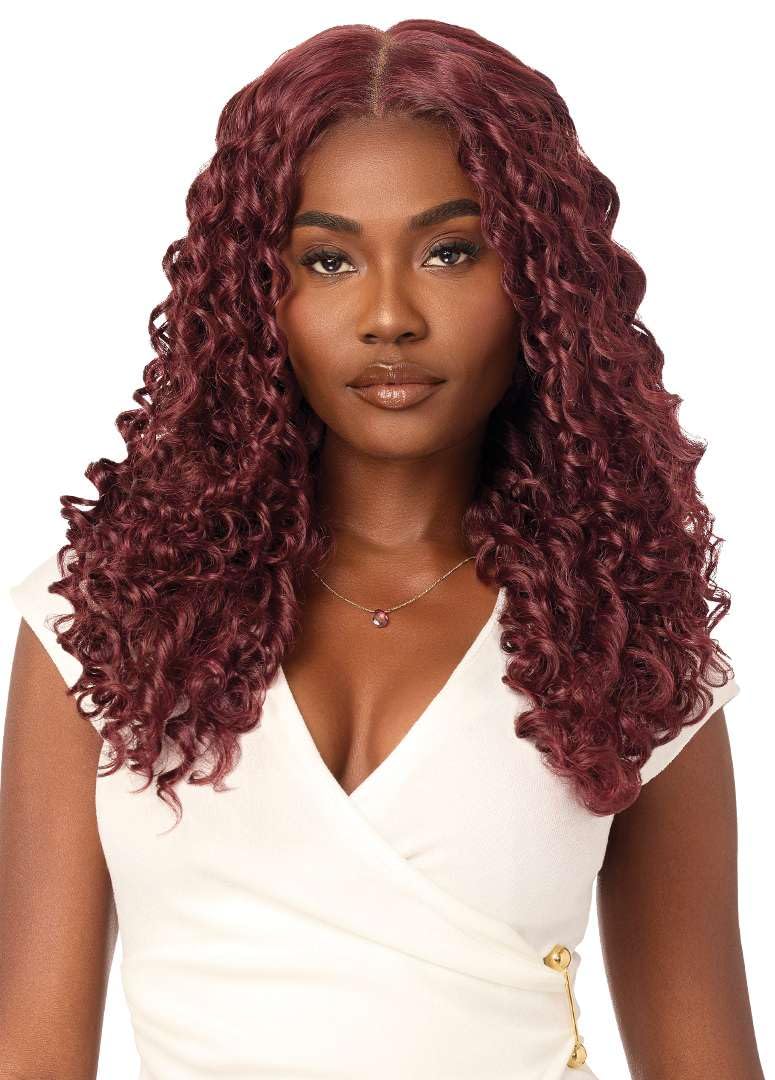 Outre Lace Front Wig - Perfect Hair Line - OnVybes - OnVybe 3 (CHERRY COFFEE) - Image 3