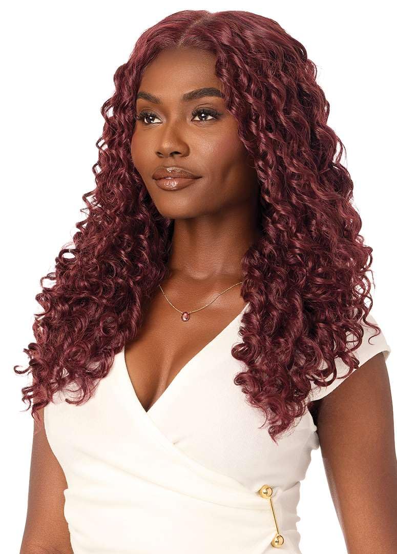 Outre Lace Front Wig - Perfect Hair Line - OnVybes - OnVybe 3 (CHERRY COFFEE) - Image 5