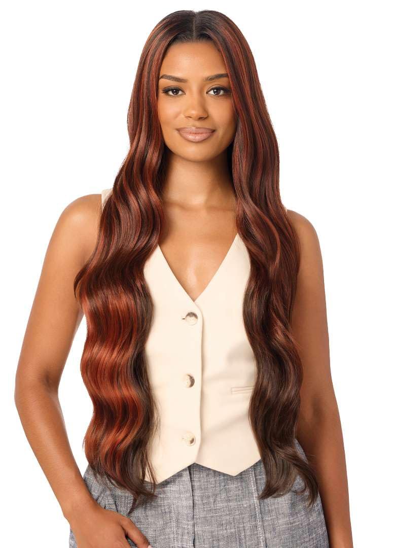 Outre Lace Front Wig - Perfect Hair Line - OnVybes - OnVybe 4 (CHERRY COFFEE) - Image 3