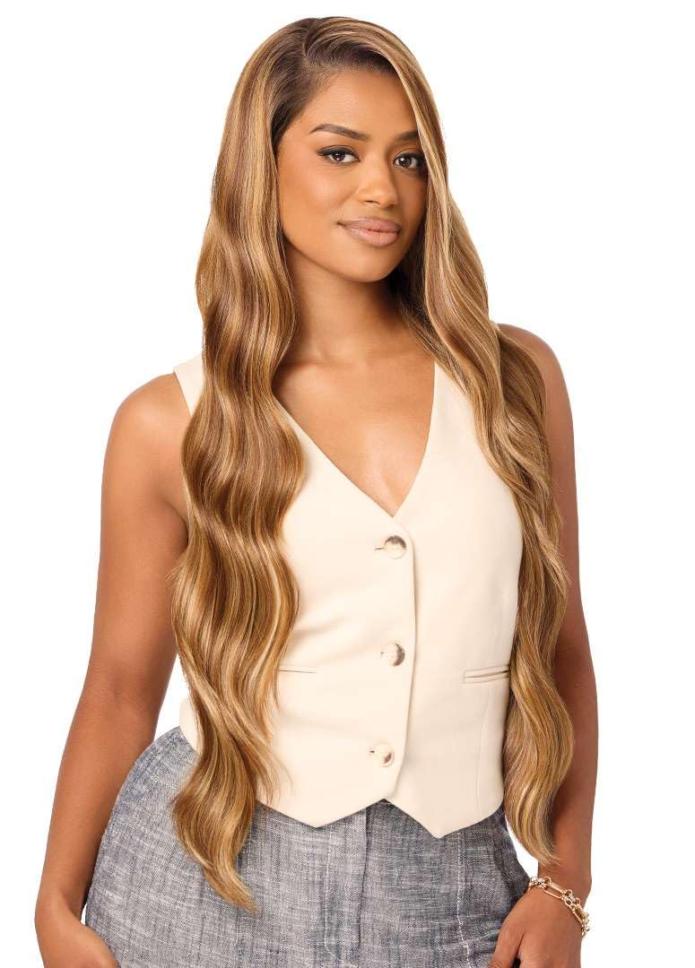 Outre Lace Front Wig - Perfect Hair Line - OnVybes - OnVybe 4 (CHERRY COFFEE) - Image 4