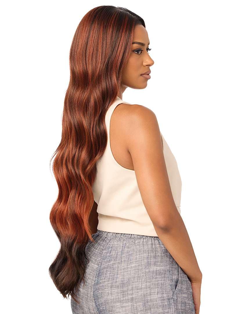 Outre Lace Front Wig - Perfect Hair Line - OnVybes - OnVybe 4 (CHERRY COFFEE) - Image 5