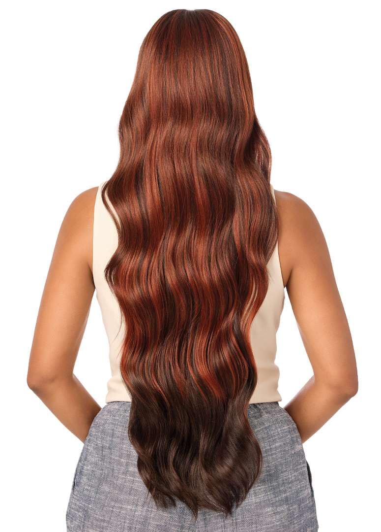 Outre Lace Front Wig - Perfect Hair Line - OnVybes - OnVybe 4 (CHERRY COFFEE) - Image 6