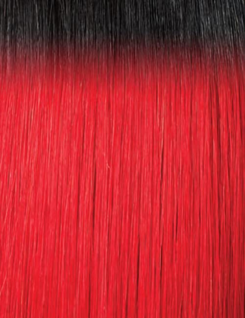 Outre Purple Pack Brazilian Boutique - Natural French 182022 + 4x4 HD Lace Closure (DR RED) - Image 4