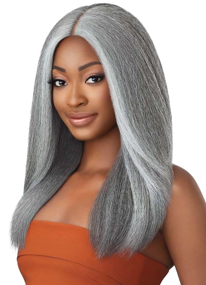 Outre Soft & Natural Synthetic Lace Front Wig - NEESHA 207 (DRFF BLACK CHERRY) - Image 4