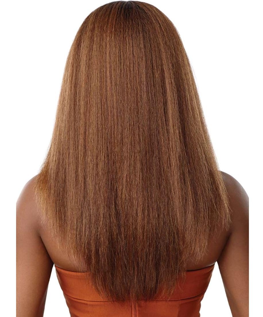 Outre Soft & Natural Synthetic Lace Front Wig - NEESHA 207 (DRFF BLACK CHERRY) - Image 7