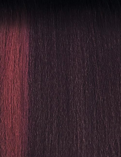 Outre Soft & Natural Synthetic Lace Front Wig - NEESHA 207 (DRFF BLACK CHERRY) - Image 9