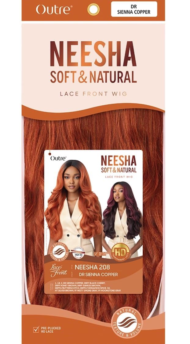 Outre Soft & Natural Synthetic Lace Front Wig - NEESHA 208 (34) - Image 8