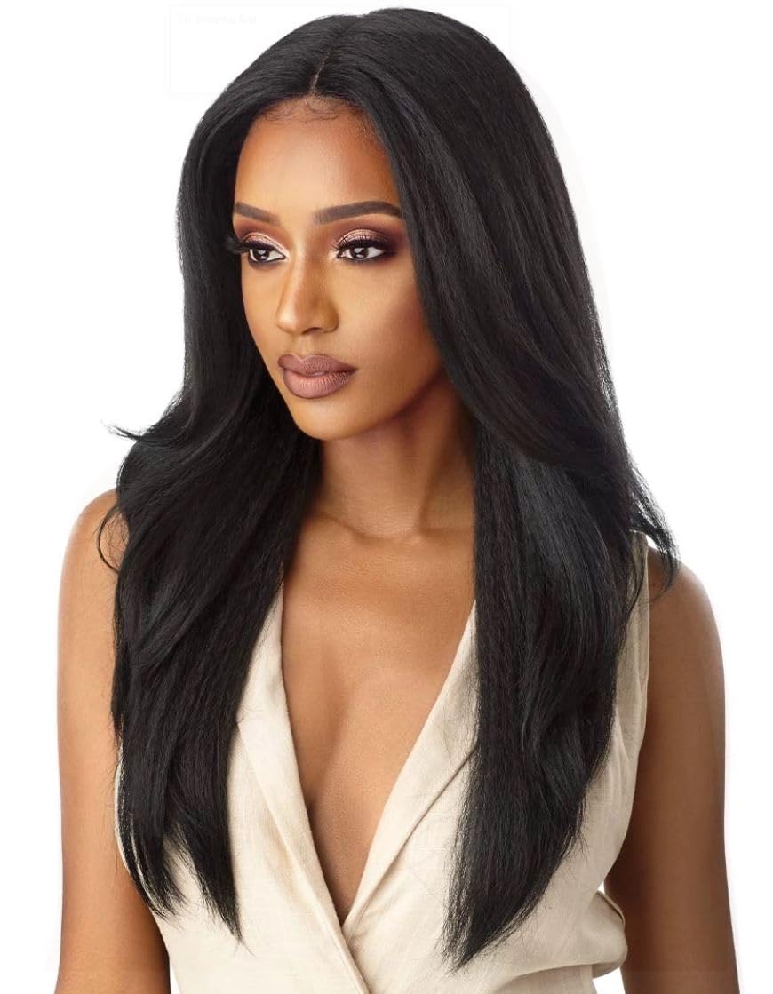 Outre Synthetic Lace Front Wig (Soft & Natural) - NEESHA 203 (Color:DRFFBLKCHER) - Image 4