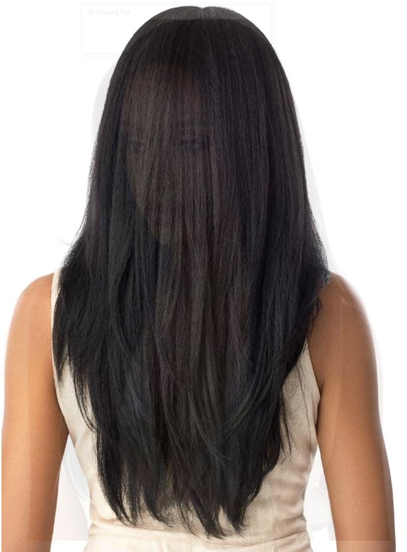 Outre Synthetic Lace Front Wig (Soft & Natural) - NEESHA 203 (Color:DRFFBLKCHER) - Image 7