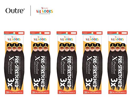 Outre X-Pression - Lil Looks - Pre Stretched Calming Braid 32" 3X - Image 4