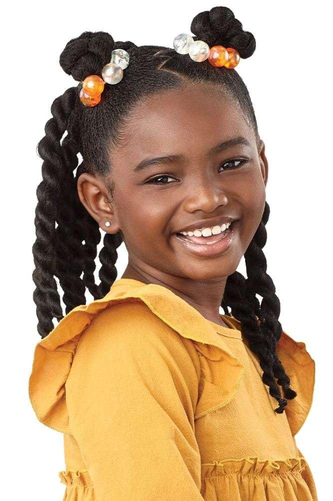 Outre X-Pression - Lil Looks - Prestretched Calming Braid 32" 6X (DARK BROWN 2) - Image 3