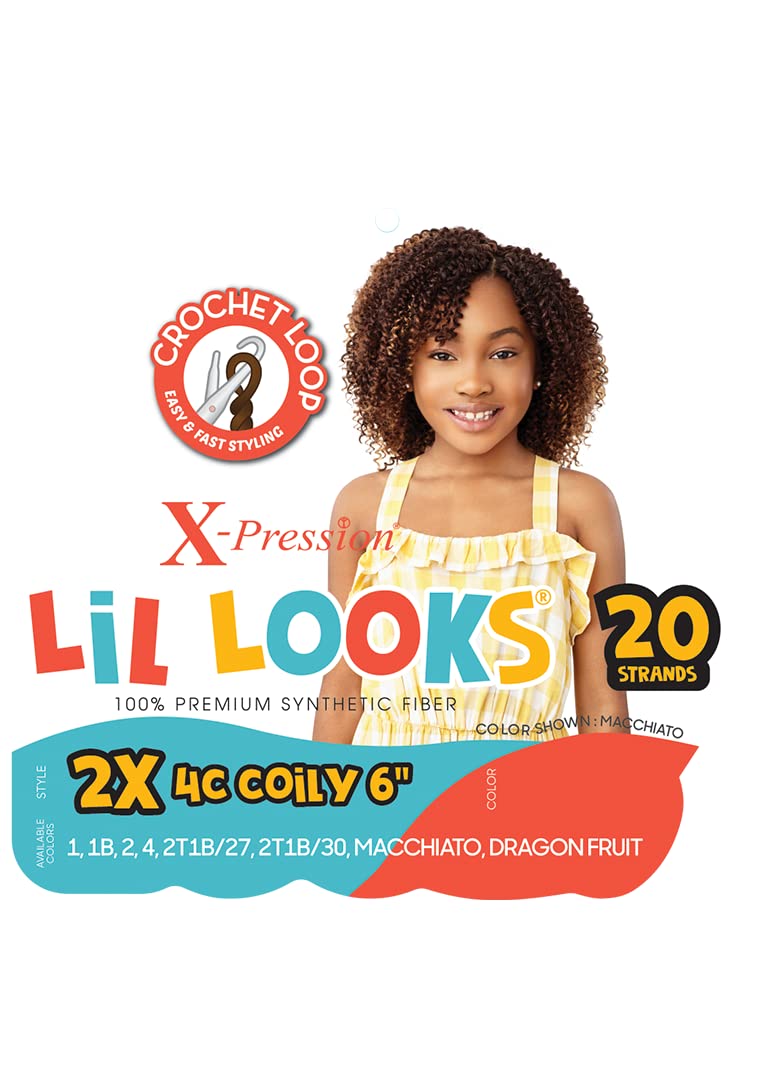 Outre Xpression Lil Looks 4C COILY 6" 2X (1) - Image 3